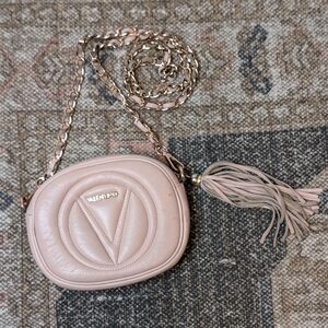 Valentino Nina logo leather crossbody purse